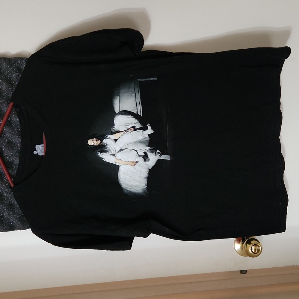 Billie Eilish Black When We All Fall Asleep, Where Do We Go? T Shirt 2019